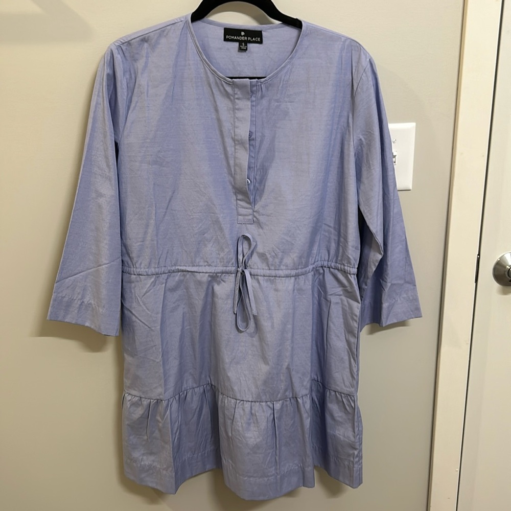 Tuckernuck Pomander Place Lucy Dress in Chambray NEW WITHOUT TAG